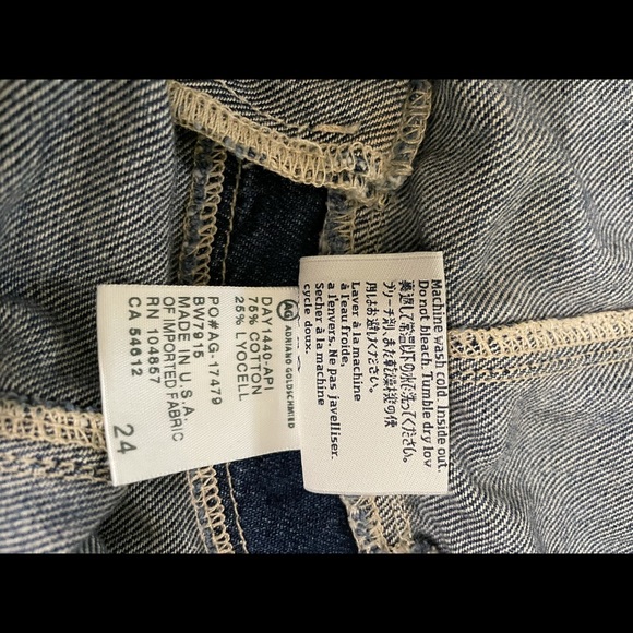 Ag Adriano Goldschmeid Chelsea overall shorts - Picture 13 of 16